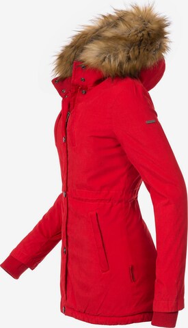 Parka invernale 'Akira' di MARIKOO in rosso