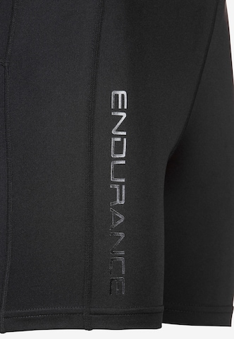 ENDURANCE - Skinny Pantalón deportivo 'Mahana' en negro