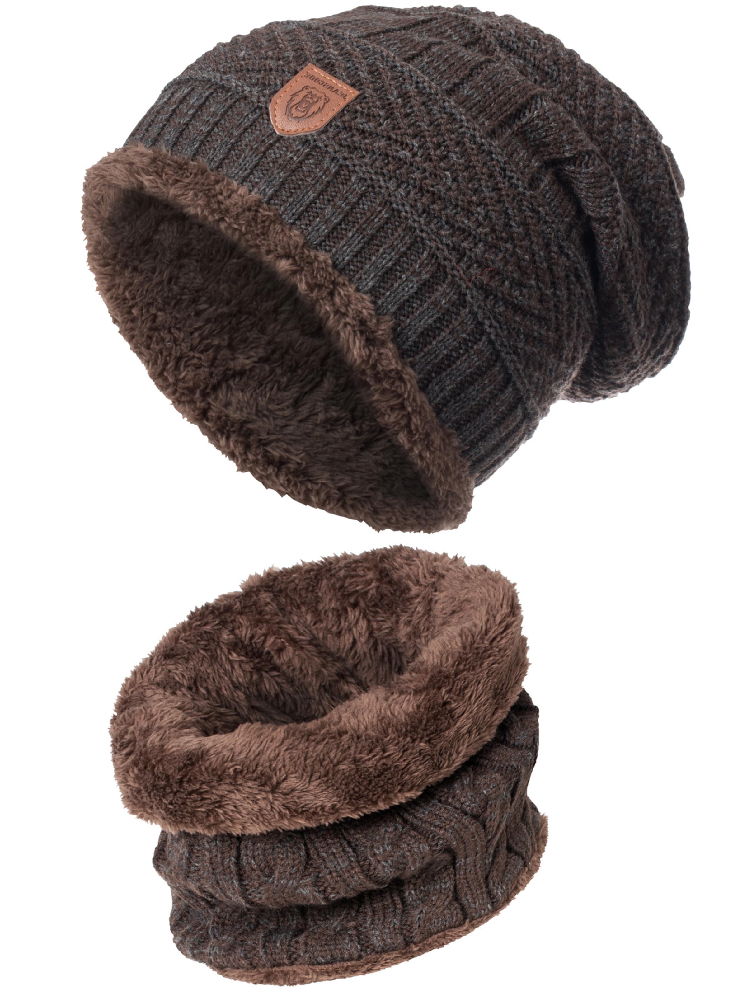 INDICODE JEANS Muts ' Siracusa Hoddie ' in Bruin: voorkant