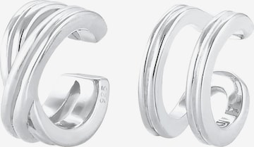 ELLI Earcuff in Silber: Vorderseite