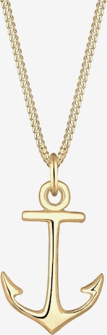 ELLI Necklace 'Anker' in Gold: front