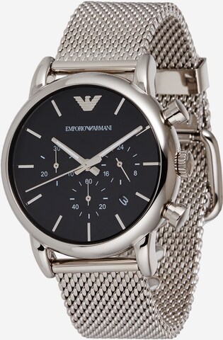 Montre à affichage analogique 'AR1811' Emporio Armani en argent : devant