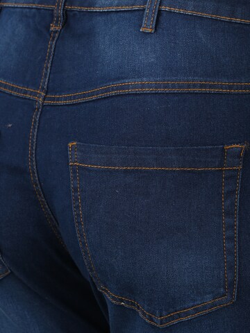 Zizzi Slim fit Jeans 'EMILY' in Blue