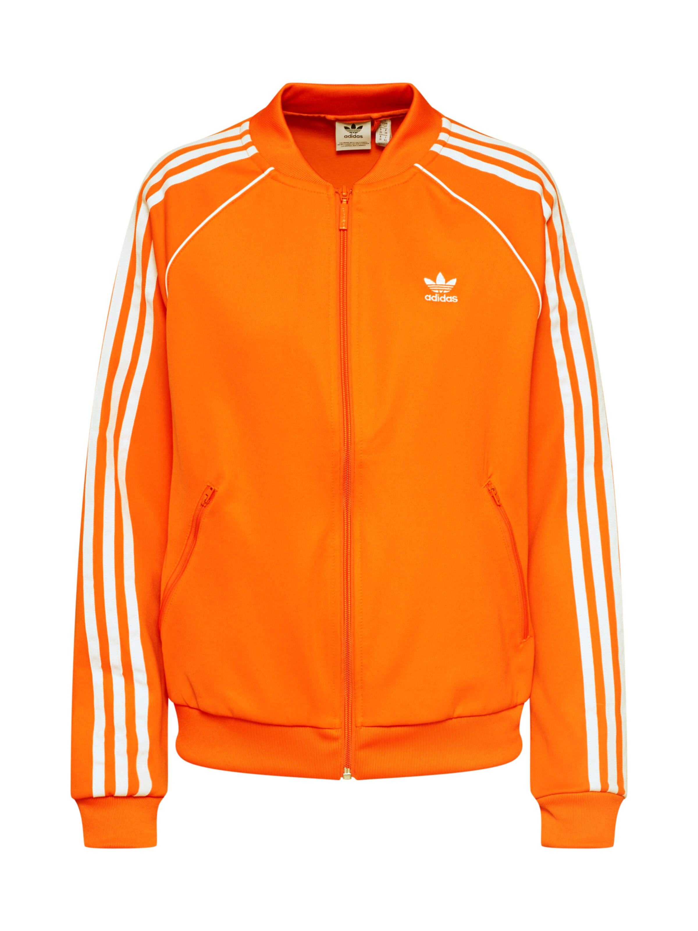 ADIDAS ORIGINALS - Sweatvest 'SST' in de kleur Sinaasappel