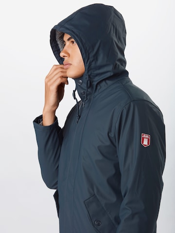 Coupe regular Veste d’hiver Derbe en bleu