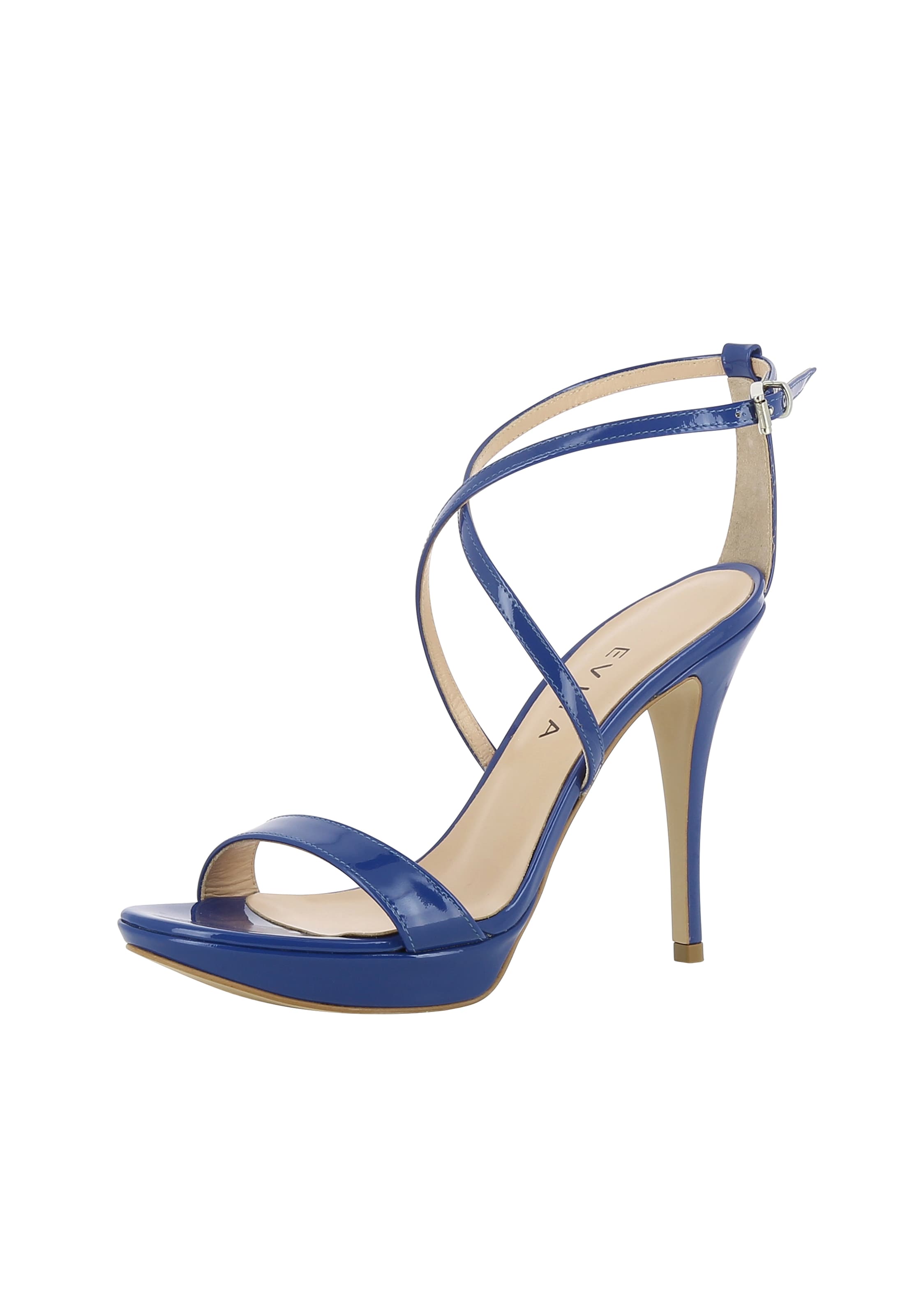 EVITA Strap sandal 'Valeria' in Blue: front