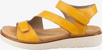 REMONTE Sandals in Yellow