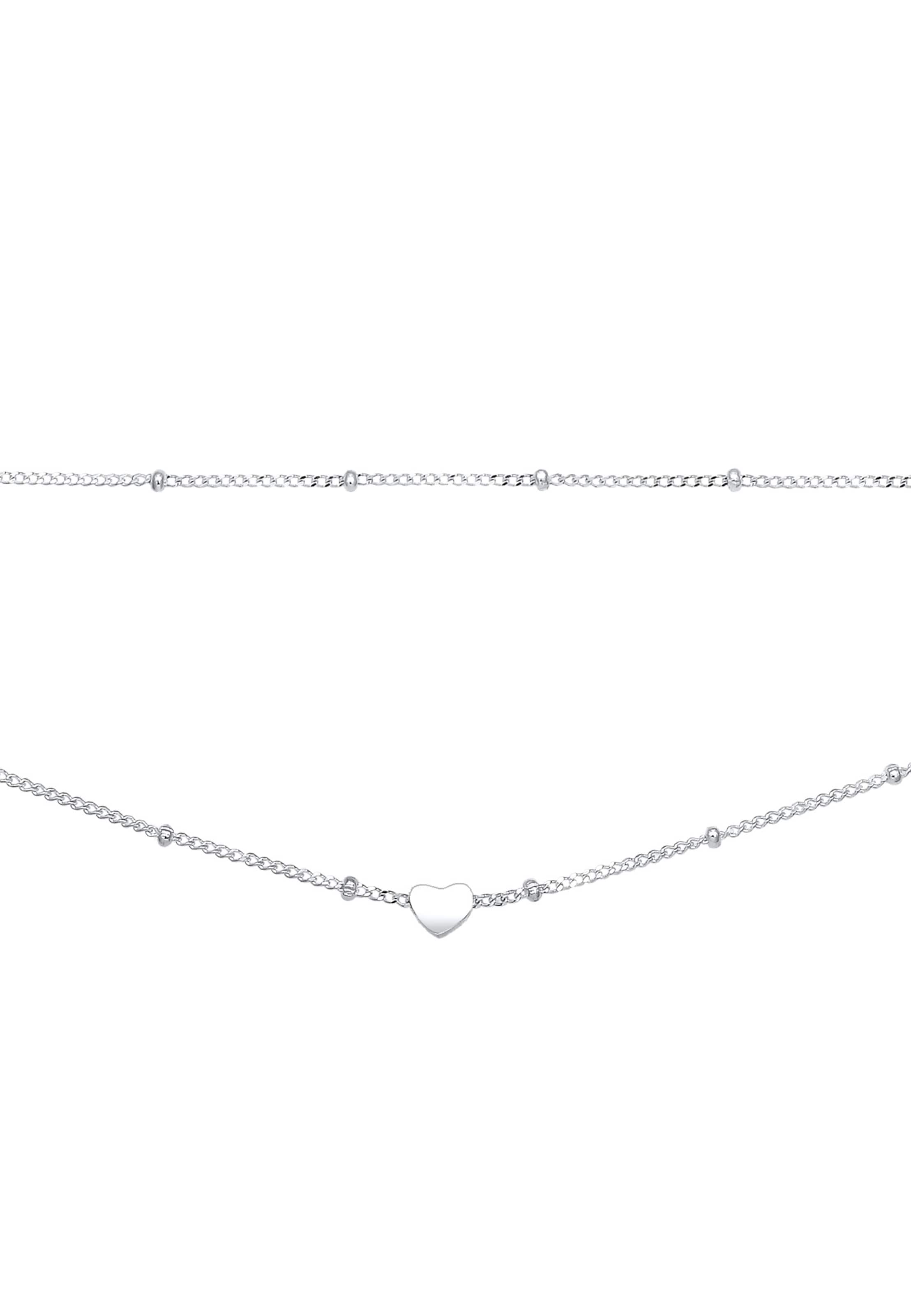 Lanțuri 'Herz' de la ELLI pe argintiu