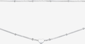 ELLI Choker 'Herz' in Silber