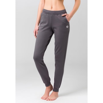 LASCANA ACTIVE Slim fit Workout Pants in Grey: front