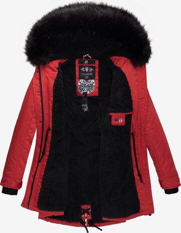 Parka d’hiver NAVAHOO en rouge