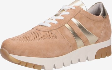 TAMARIS Sneakers laag in Bruin: voorkant