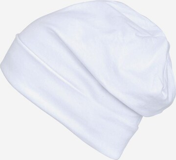 MSTRDS Beanie in White: front