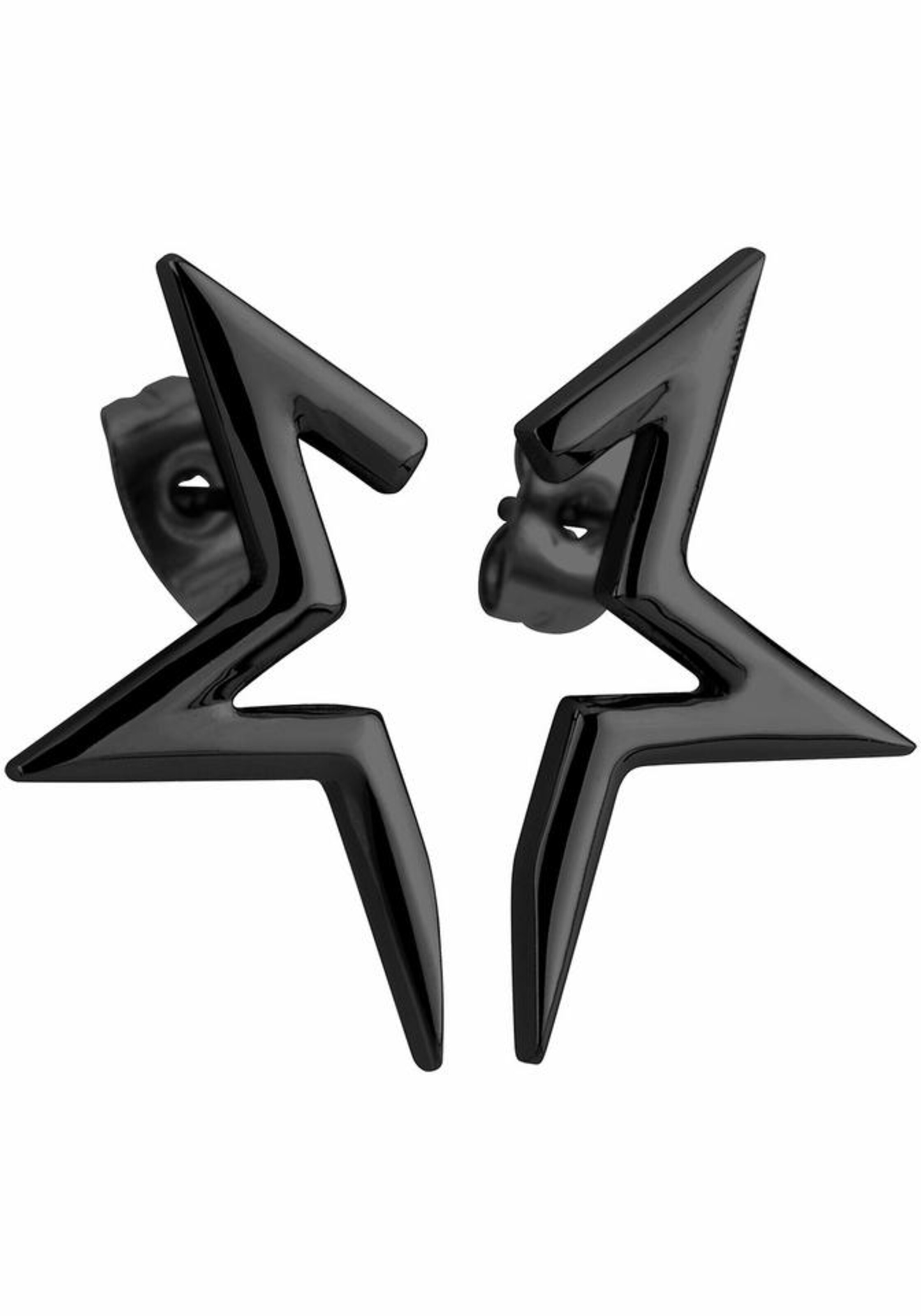 Boucles d'oreilles Liebeskind Berlin en noir : devant