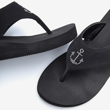 Flip-flops de la LASCANA pe negru