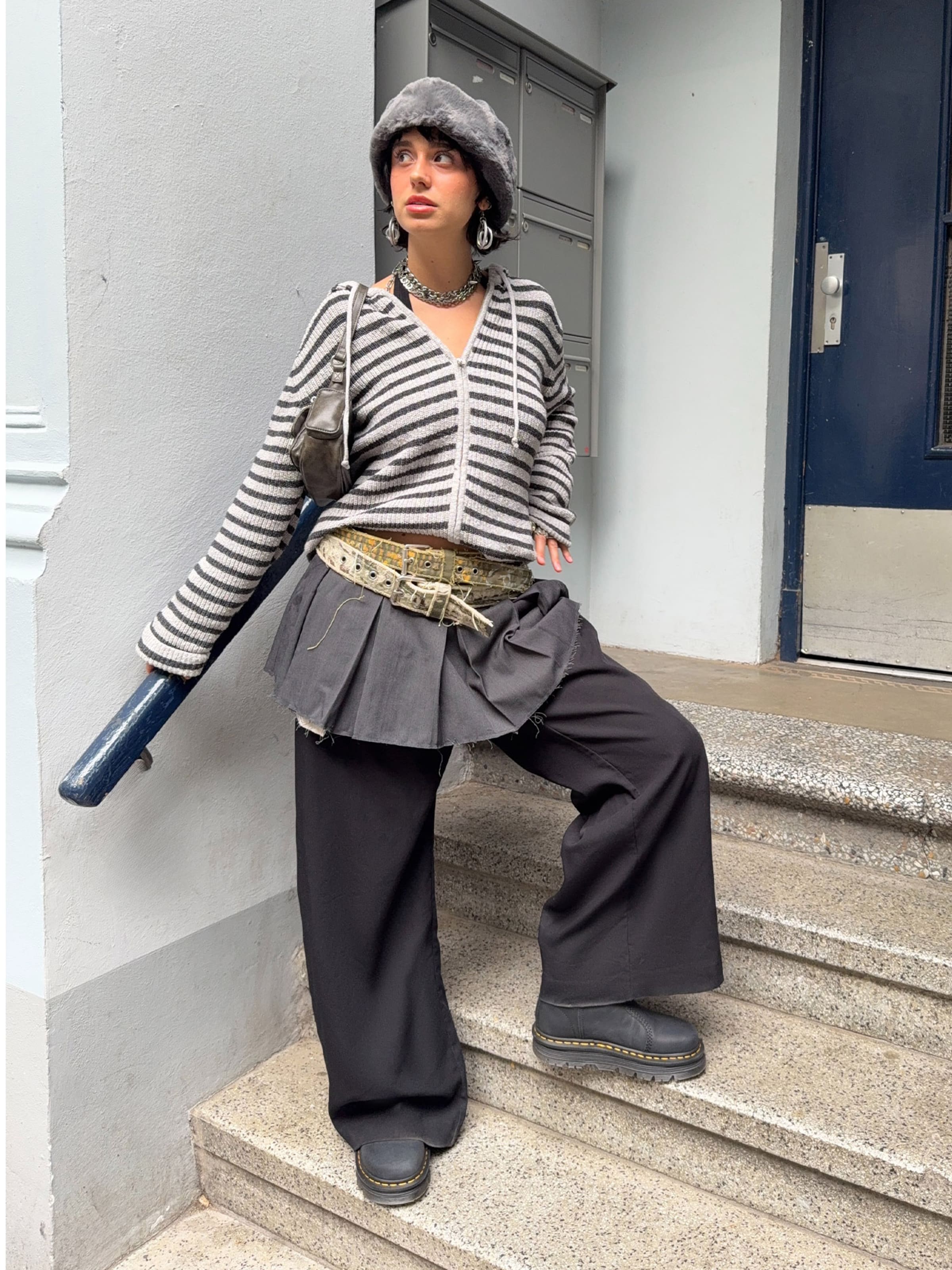 Dina - Layered City Look by Dr. Martens