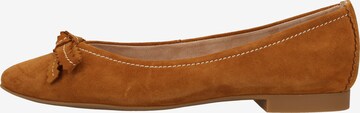 Paul Green Ballet Flats in Brown