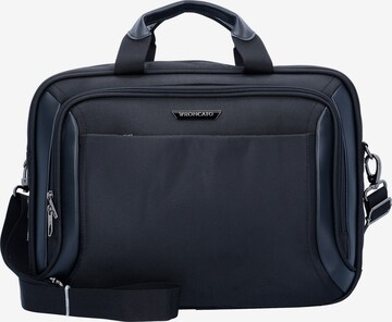 Roncato Document Bag in Blue: front