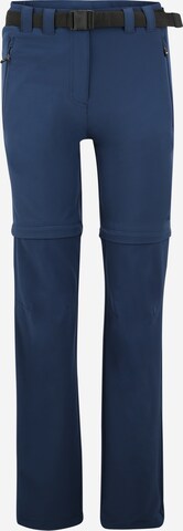 CMP Outdoorbroek in Blauw: voorkant