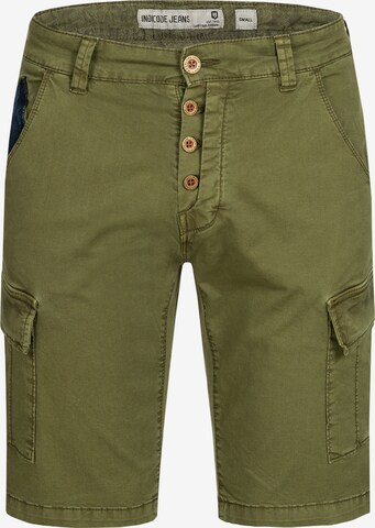 Pantalon 'Hedworth' INDICODE JEANS en vert : devant
