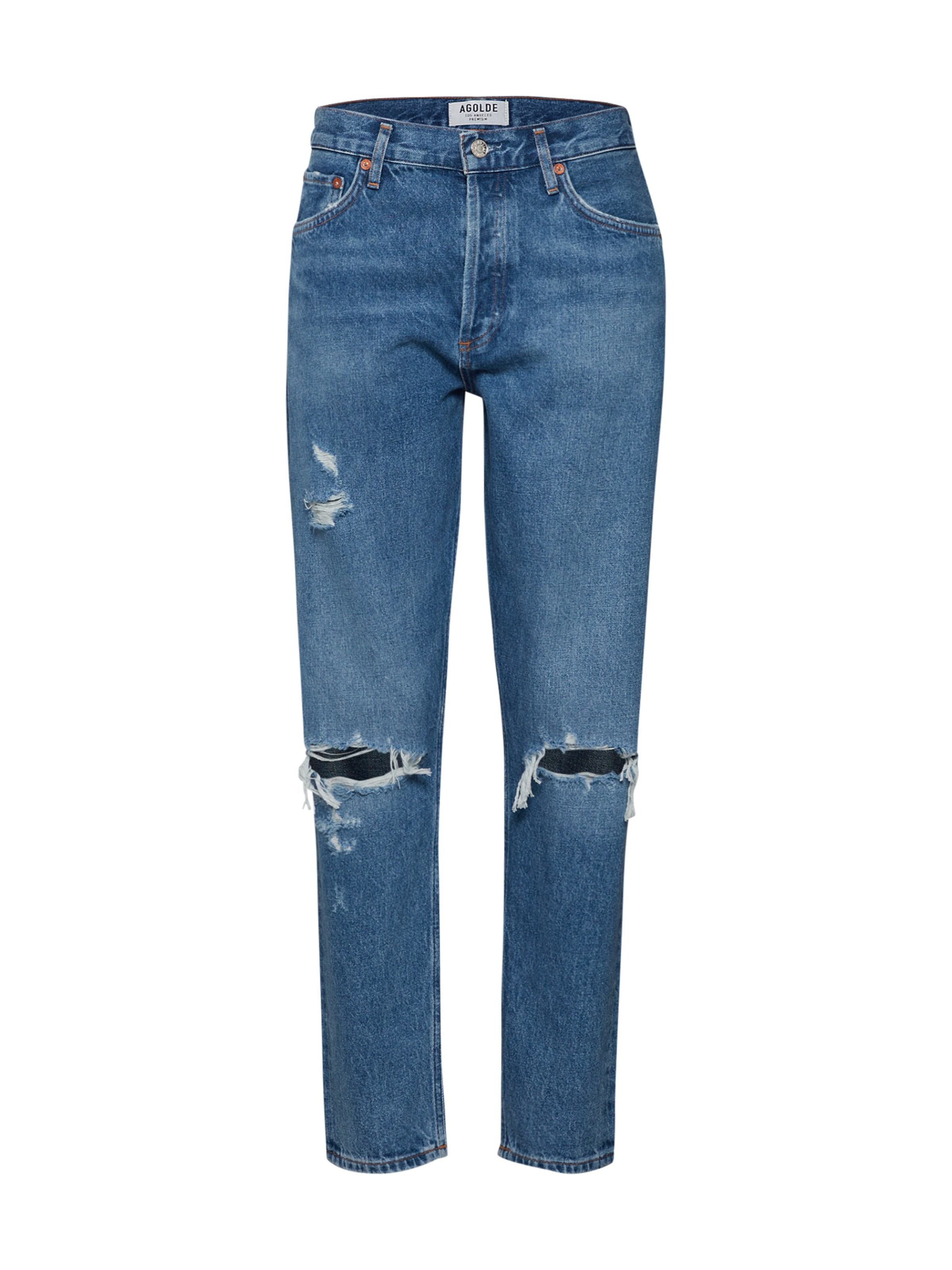 AGOLDE - Jeans 'Jamie' in de kleur Blauw denim