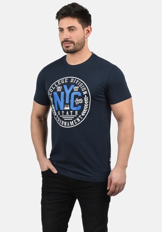 T-Shirt 'York' !Solid en bleu : devant