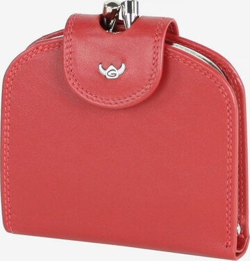 GOLDEN HEAD Wallet 'Polo' in Red: front