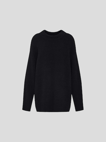 EDITED Oversized Sweater 'Luca' in Black: front