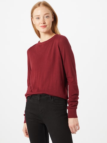 VERO MODA Pullover 'MILDA' in Rot: predná strana