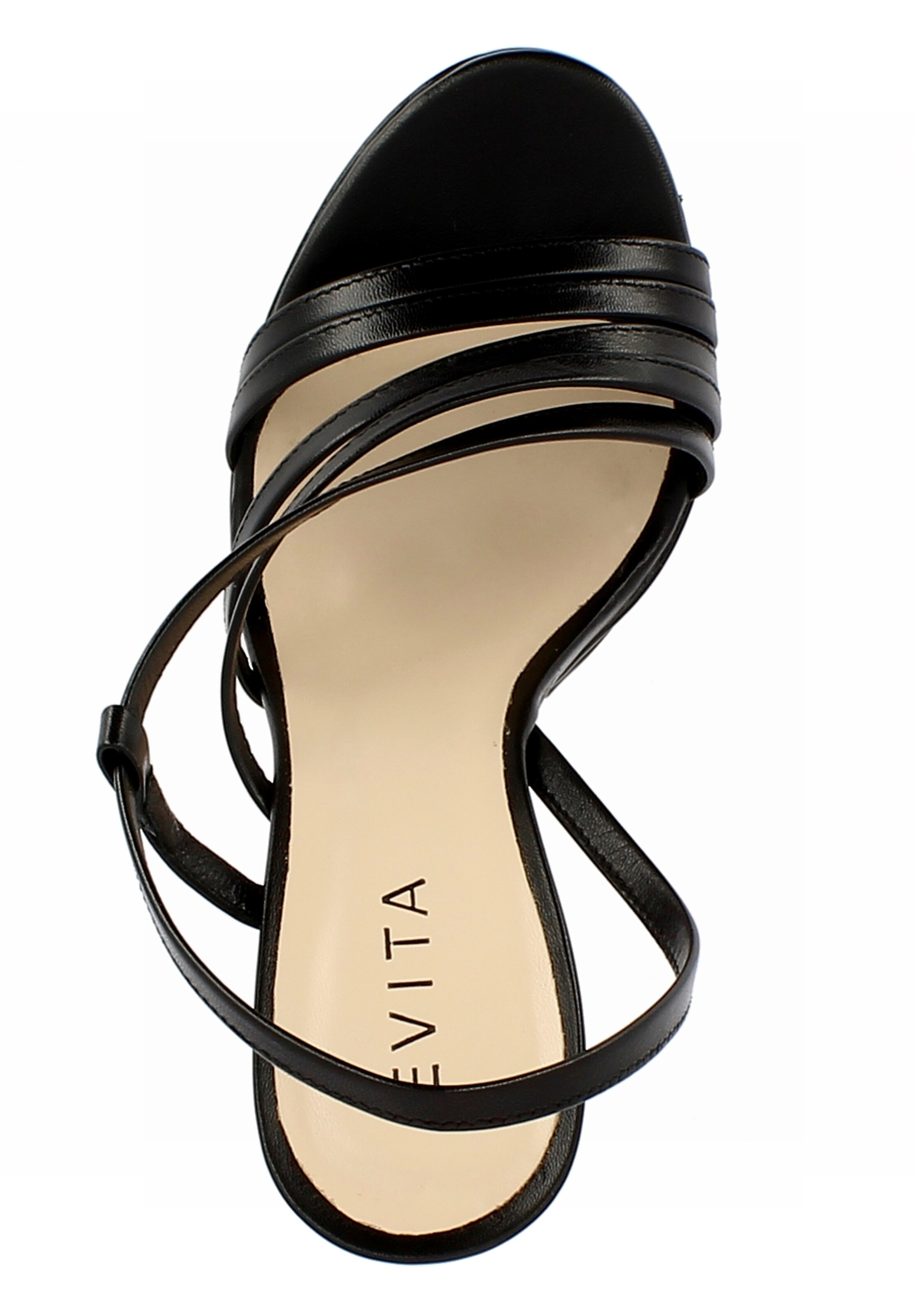 EVITA Strap sandal 'Eva' in Black