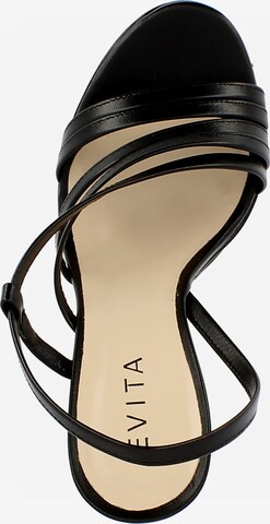 EVITA Sandalette 'Eva' in Schwarz