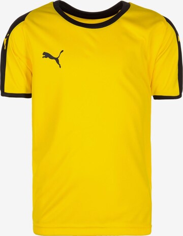 PUMA Performance Shirt 'Liga' in Yellow: front