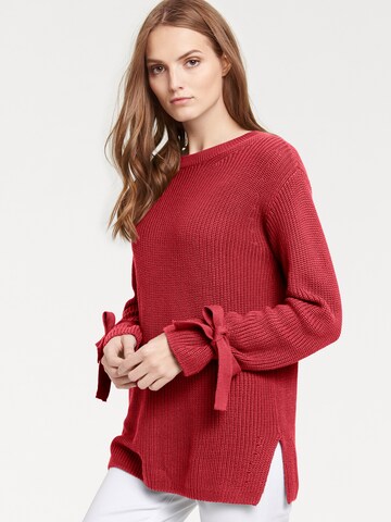 heine Sweter w kolorze czerwony: przód