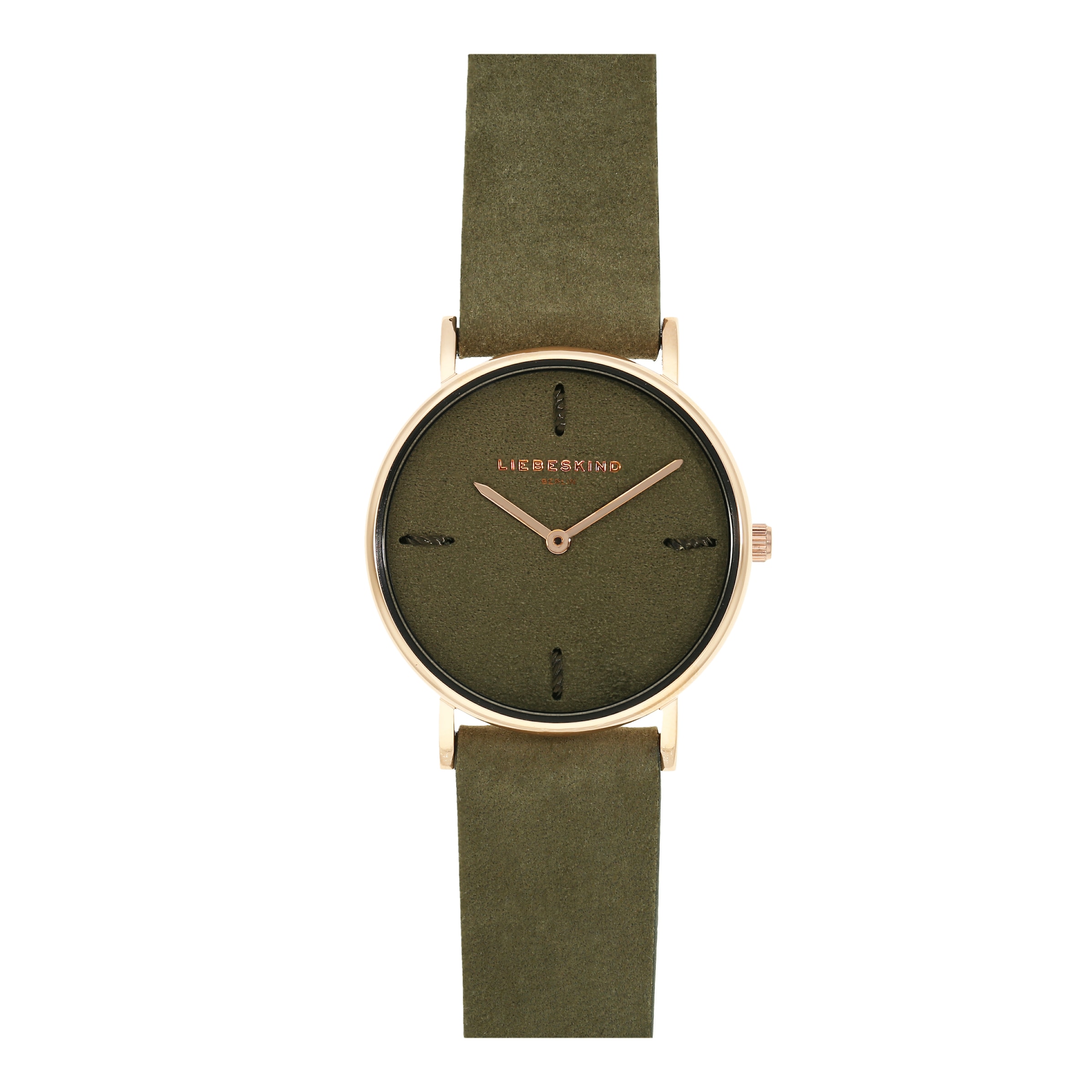 Liebeskind Berlin Analoog horloge 'LT-0204-LQ' in Groen: voorkant