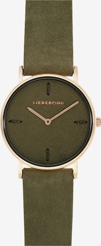 Liebeskind Berlin Analoog horloge 'LT-0204-LQ' in Groen: voorkant