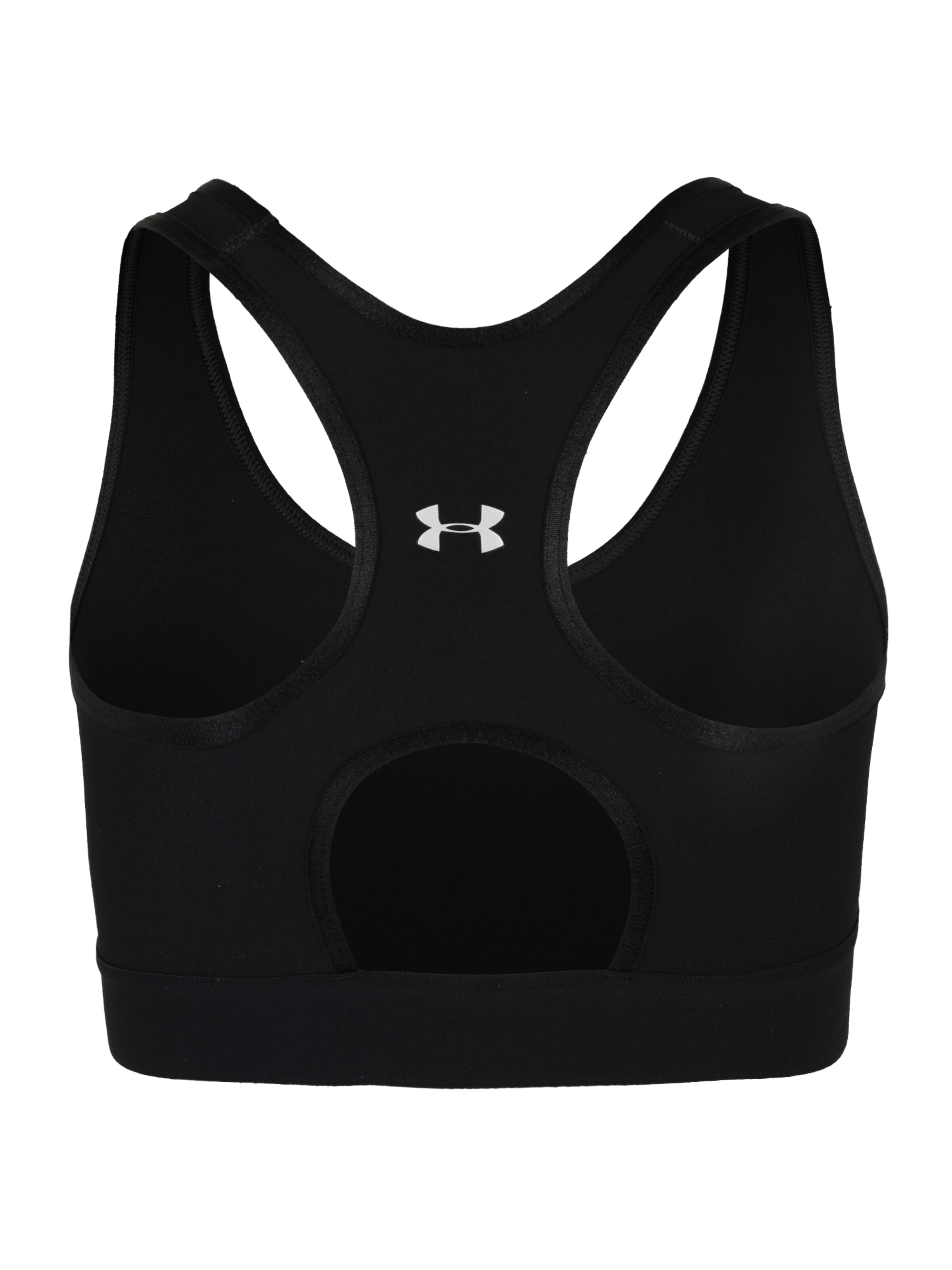UNDER ARMOUR Bustier Sport-BH 'Armour' in Schwarz: Rückseite