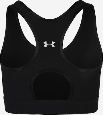 UNDER ARMOUR Korzetová Sportovní podprsenka 'Armour' – černá: zadní strana