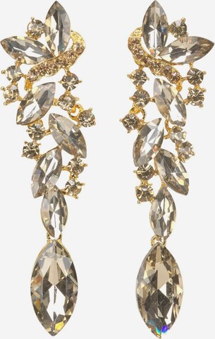 J. Jayz Earrings in Gold: front