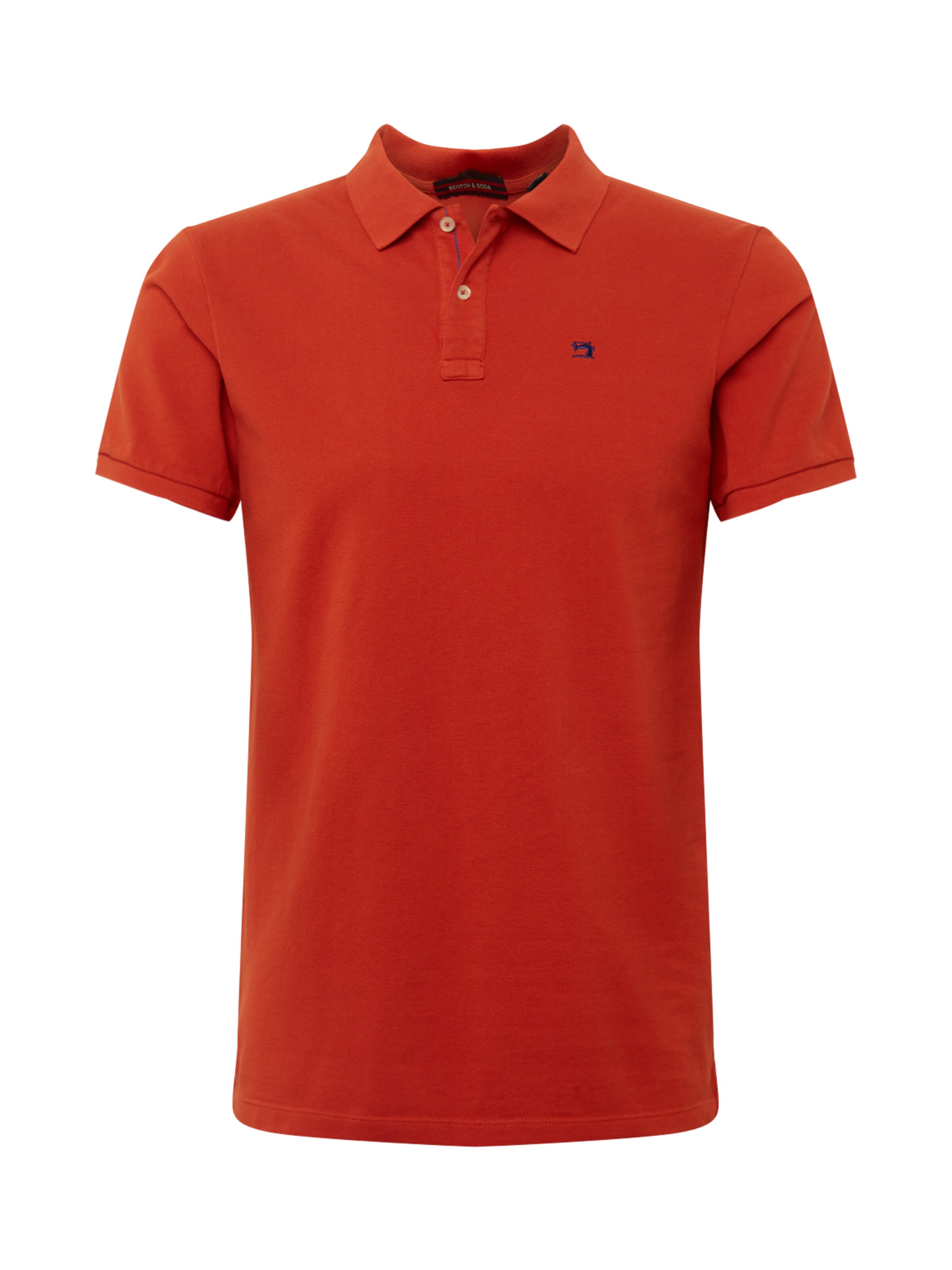 SCOTCH & SODA - Shirt in de kleur Roestrood