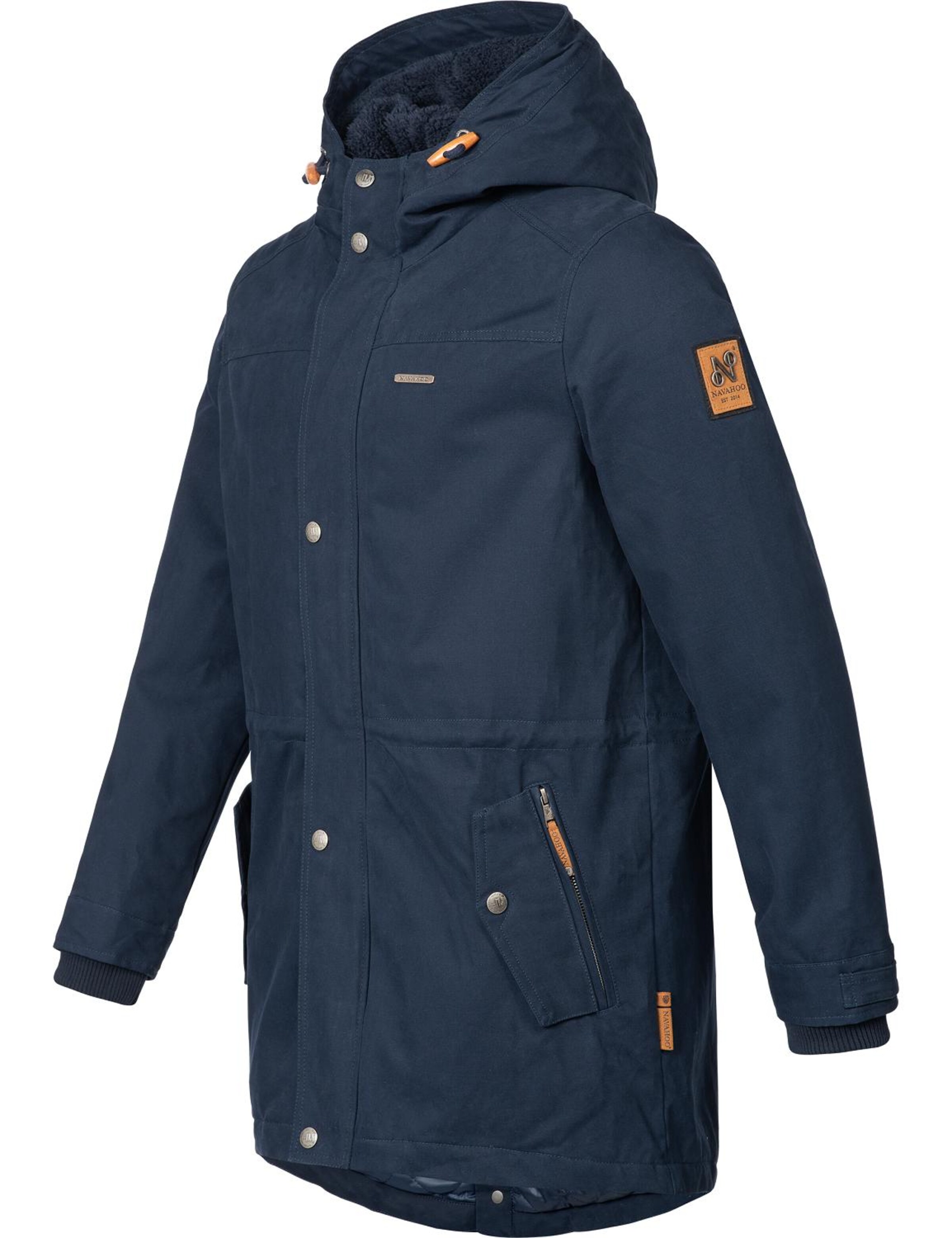 Parka invernale 'Manaka' di NAVAHOO in blu