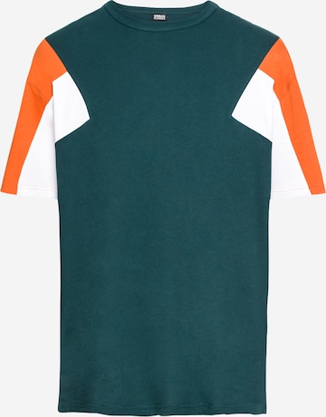 Urban Classics Shirt in Groen: voorkant