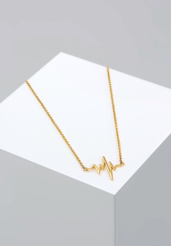 ELLI Halskette 'Herzschlag' in Gold