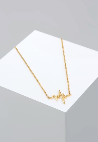 ELLI Halskette 'Herzschlag' in Gold