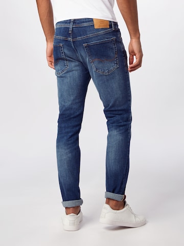 Coupe slim Jean 'Liam' JACK & JONES en bleu