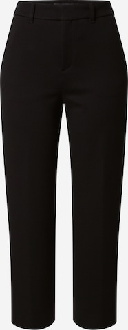 DRYKORN Regular Панталон с ръб 'Search' в черно: отпред