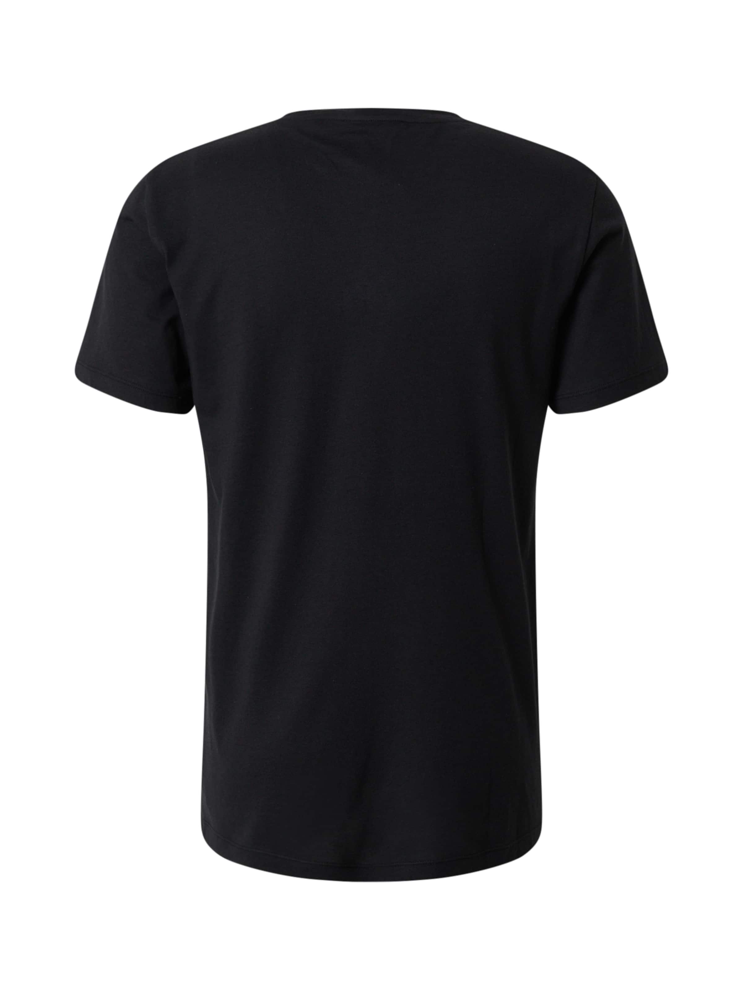 DAN FOX APPAREL Regular fit T-shirt 'Piet' i svart