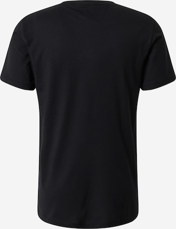 DAN FOX APPAREL Regular Fit T-Shirt 'Piet' in Schwarz