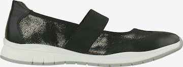 Lei by tessamino Ballet Flats with Strap 'Genesia' in Black