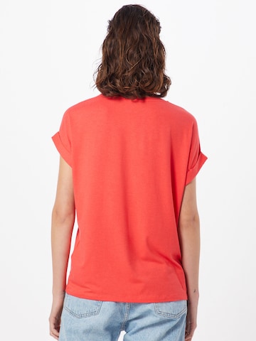 ONLY Shirt 'Moster' in Red: back