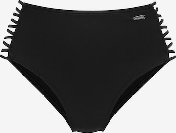 BENCH Bikini-Hose 'Perfect' in Schwarz: predná strana